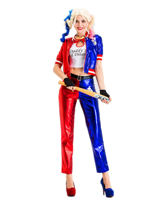 Halloween Cosplay Costume Suicide Squad HrleyQuinn Costume