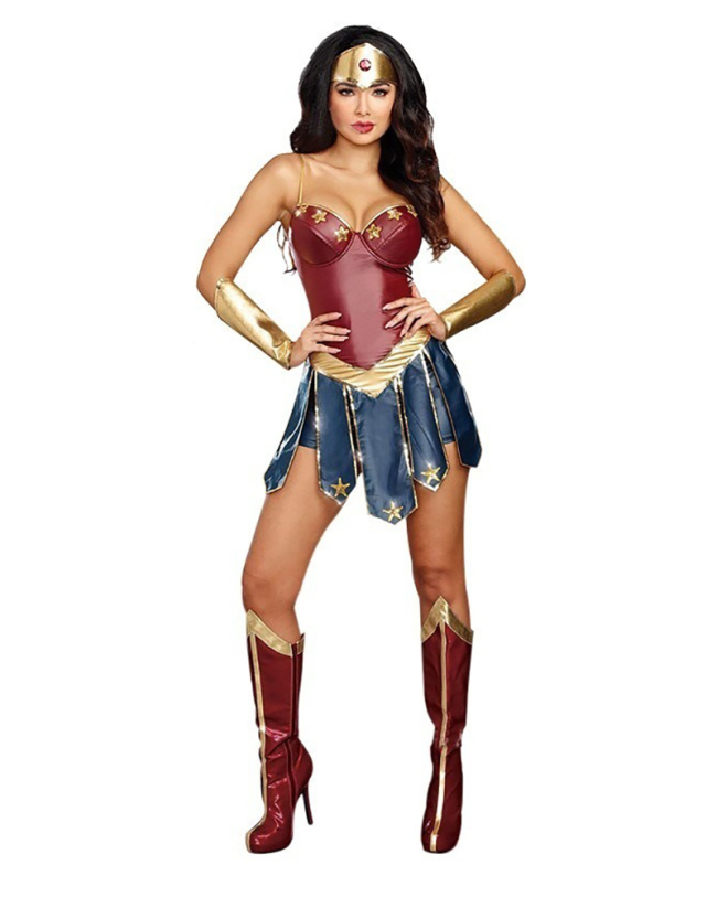 Wonder Woman Costume For Halloween Costumes