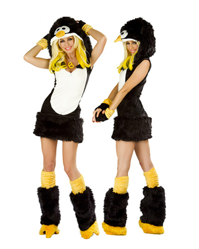 Pikachu And Penguin Costum Halloween Sexy Costume