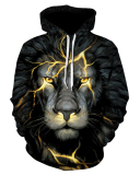 Halloween Skull Ghost 3D Printed Sports Casual Hooded Sweater