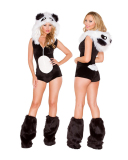 Panda Pattern Hallowee Sexy Cute Costume