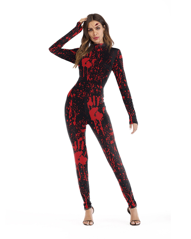 Scary women long Halloween Jumpsuit