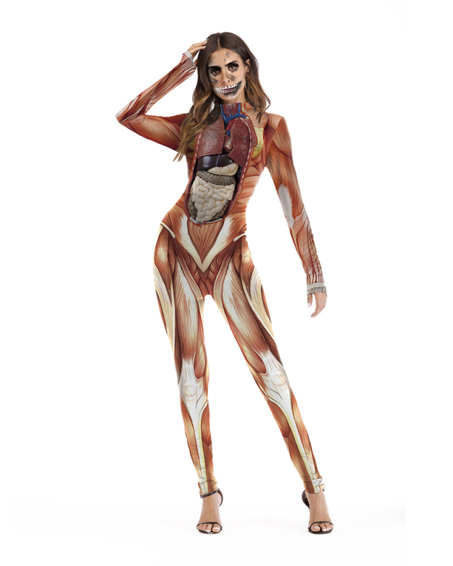 Scary women long Halloween Jumpsuit