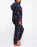 Christmas Sweater Party - Fair Isle Blue Adult Jumpsuit