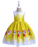 Girls Christmas Party Dance Dress Children's Performance Dress