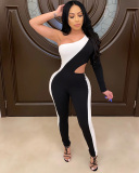 Single Shoulder New Women Jumpsuit