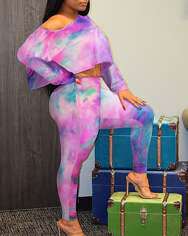 Printed Women Fashion Two Piece Sets