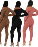 Women Winter Sweater Two Pieces Outfit