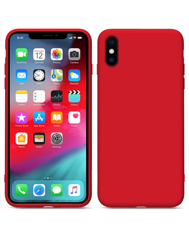 Anti-drop Mobile Phone Case Suitable for Various iPhone 12 Models Liquid Silicone Rubber Phone Case Snap-on Phone Case Multi Color