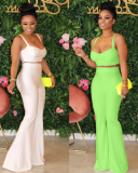 Simple Style Women Two Piece Set