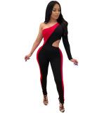 Single Shoulder New Women Jumpsuit