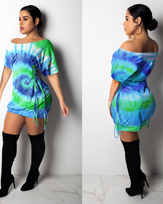 Printed Summer Hot Dress