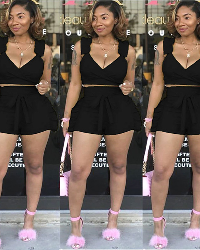 Summer Women Hot Two Piece Set