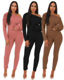 Women Winter Sweater Two Pieces Outfit