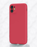 Anti-drop Mobile Phone Case Suitable for Various iPhone 12 Models Liquid Silicone Rubber Phone Case Snap-on Phone Case Multi Color
