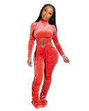 New Women Popular Love Two Piece Set