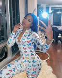 New Printed Fashion Jumpsuit
