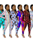 New Printed Fashion Jumpsuit