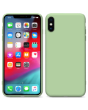 Anti-drop Mobile Phone Case Suitable for Various iPhone 12 Models Liquid Silicone Rubber Phone Case Snap-on Phone Case Multi Color