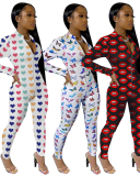 New Printed Fashion Jumpsuit