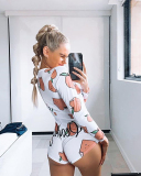 New Printed Slim Onesies Jumpsuit