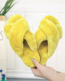 Adults & Kids Home Multi Color Fluffy Slippers