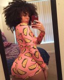 New Printed Slim Onesies Jumpsuit