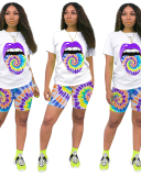 Printed Hot Two Pieces Set