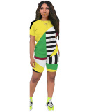 Bright Color Women Two Piece Outfits