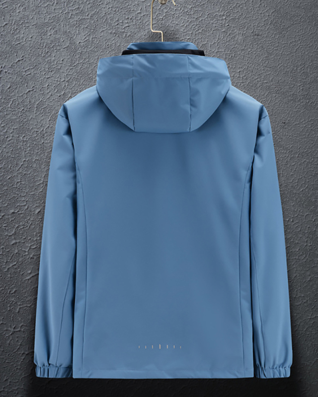 Men's Women's Jacket Windproof Waterproof Outdoor Windbreaker Thin Jacket Couple Single Layer Mountaineering Clothes M-5XL