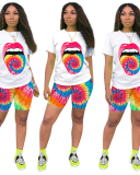 Printed Hot Two Pieces Set