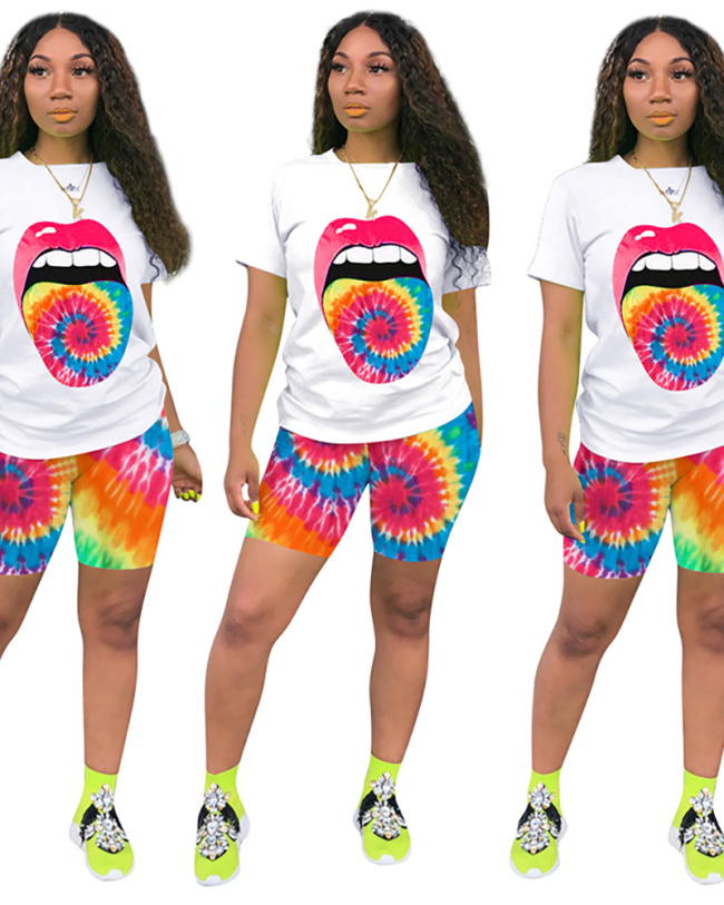 Printed Hot Two Pieces Set