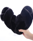 Adults & Kids Home Multi Color Fluffy Slippers