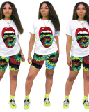 Printed Hot Two Pieces Set