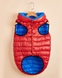 Pet's Contrast Color Double-sided Vest Waterproof Windproof Outdoor Down Jacket Pet Clothes
