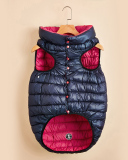 Pet's Contrast Color Double-sided Vest Waterproof Windproof Outdoor Down Jacket Pet Clothes
