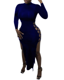 High Cut Women New Hollow Out Sexy Dress S-XXL