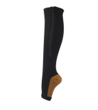High Elastic Unisex Compression Zip Stockings Professional Leg Protection Long Stockings
