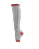 High Elastic Unisex Compression Zip Stockings Professional Leg Protection Long Stockings