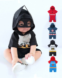 BabySummer Short-Sleeved Cartoon Shape Baby Jumpsuit 66-90