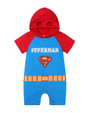 BabySummer Short-Sleeved Cartoon Shape Baby Jumpsuit 66-90