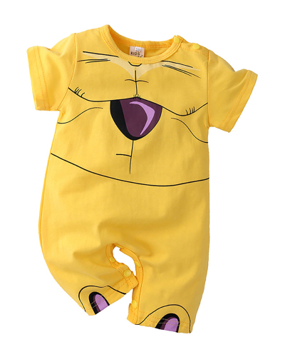 Kids Hot Sale Anime Cartoon Printing Jumpsuit 59-90