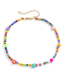 Simple Personality Star Handmade Beaded Soft Necklace 