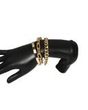 Simple Smooth C shape Bracelet