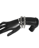 Simple Smooth C shape Bracelet