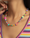 Simple Personality Star Handmade Beaded Soft Necklace 