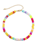 Simple Personality Star Handmade Beaded Soft Necklace 