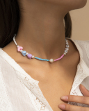 Simple Personality Star Handmade Beaded Soft Necklace 