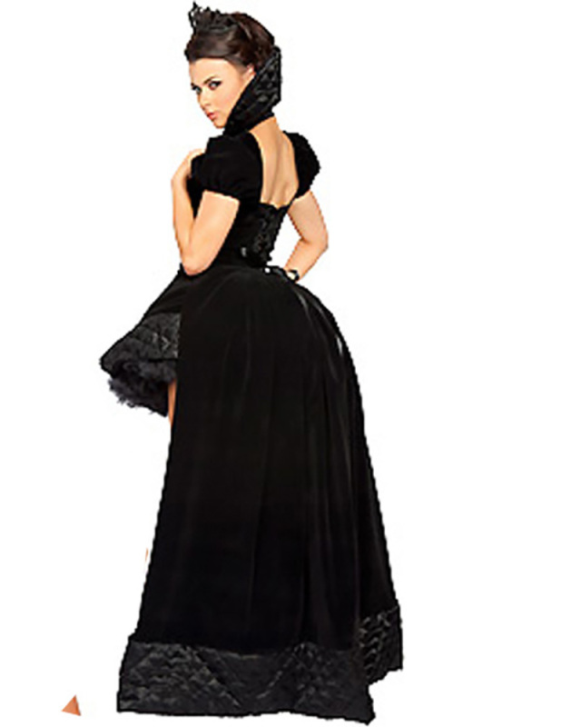 Fancy Women Party Evil Cosplay Halloween Costume