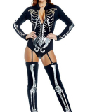Sexy Witch Queen Halloween Cosplay Party Jumpsuit